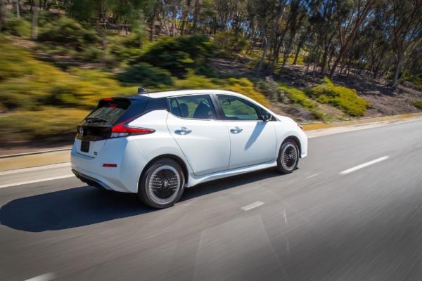 2023 Nissan Leaf driving side view