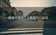 数据可视化：让数据开口说话