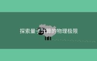 探索量子计算的物理极限