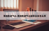 发动机进气口,发动机进气口进灰尘会怎么样