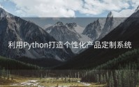 利用Python打造个性化产品定制系统