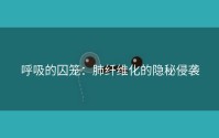呼吸的囚笼：肺纤维化的隐秘侵袭