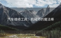 汽车维修工具：机械师的魔法棒