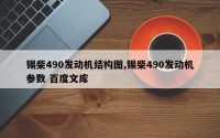 锡柴490发动机结构图,锡柴490发动机参数 百度文库