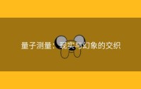 量子测量：现实与幻象的交织