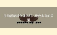 生物质能转化催化剂：绿色未来的关键