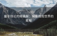 量子场论的精确解：探索微观世界的奥秘