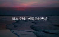 版本控制：代码的时光机