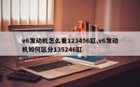 v6发动机怎么看123456缸,v6发动机如何区分135246缸