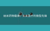 纳米药物载体：未来医疗的微型先锋