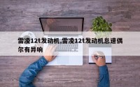 雷凌12t发动机,雷凌12t发动机怠速偶尔有异响