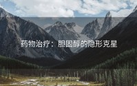 药物治疗：胆固醇的隐形克星