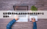起亚智跑发动机,起亚智跑发动机号在哪个位置图片