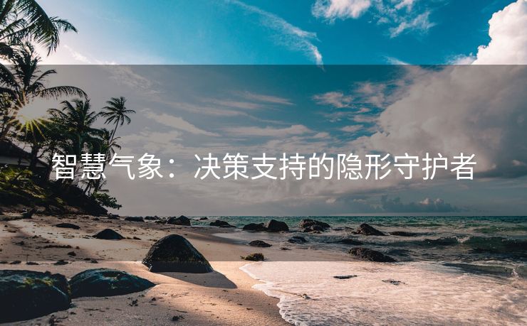 智慧气象：决策支持的隐形守护者