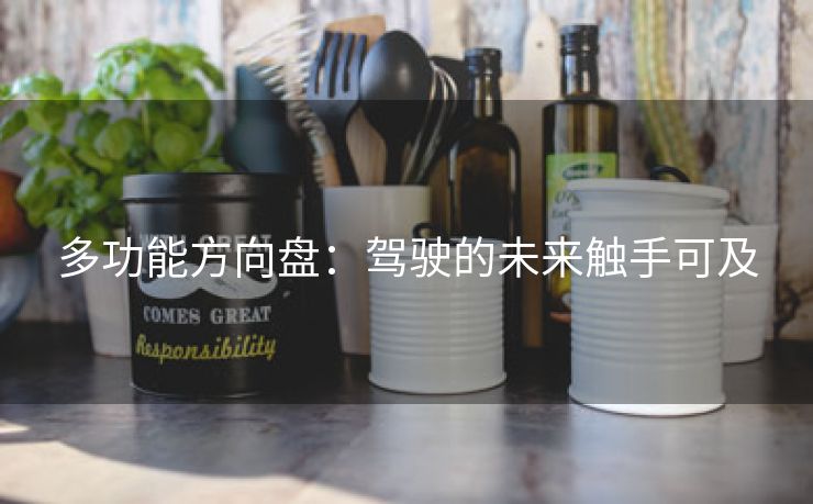 多功能方向盘：驾驶的未来触手可及