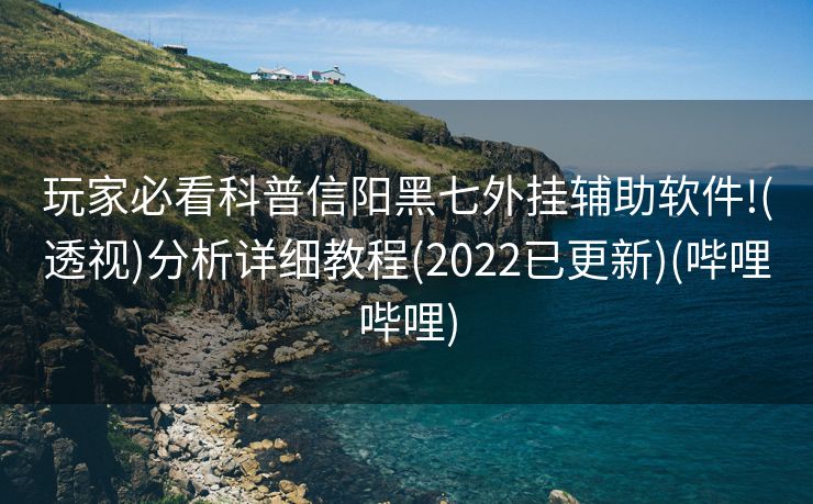 玩家必看科普信阳黑七外挂辅助软件!(透视)分析详细教程(2022已更新)(哔哩哔哩)
