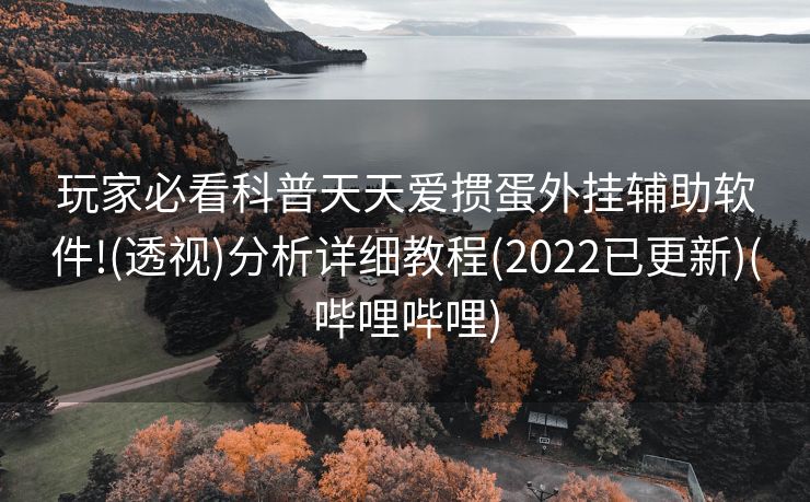 玩家必看科普天天爱掼蛋外挂辅助软件!(透视)分析详细教程(2022已更新)(哔哩哔哩)