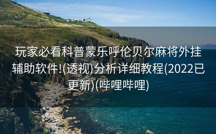 玩家必看科普蒙乐呼伦贝尔麻将外挂辅助软件!(透视)分析详细教程(2022已更新)(哔哩哔哩)