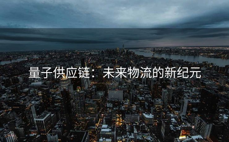 量子供应链：未来物流的新纪元