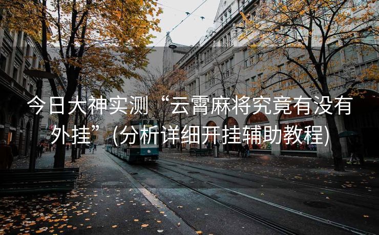 今日大神实测“云霄麻将究竟有没有外挂”(分析详细开挂辅助教程)